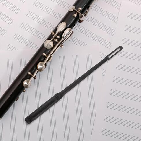 BESPORTBLE Brass Instrument Cleaning Rod for Trumpet Trombone Sousaphone Valve Maintenance Portable Durable Abs 10.24 Inch Black in Saudi Arabia
