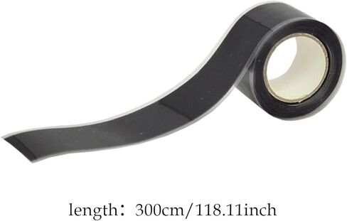 Kayak Paddle Grip Tape Handlebar Tape Anti Slip Silicone Multifunctional Sealing Strip Oar Accessories for Dumbbells Canoe, White in Saudi Arabia