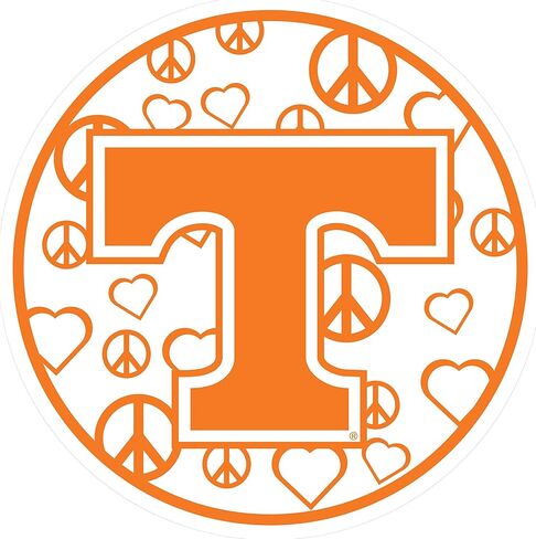 Craftique University of Tennessee Decals (Orange Peace (4 in), 4 in) in Saudi Arabia