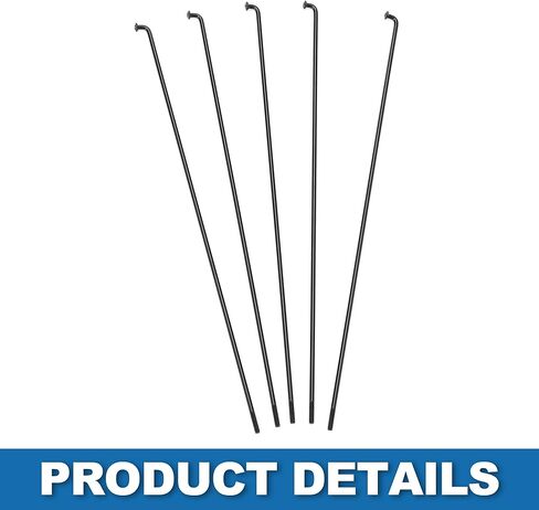 Bicycle Spokes 14G Mountain Bike Spokes Steel Black 36Pcs in Saudi Arabia