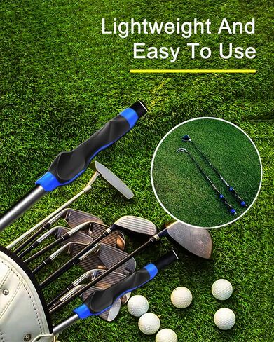 2 PCS Golf Grip Trainer, Lightweight Golf Training Aid, Right Hand Golf Swing Trainer Club to Help Train Correct Hand Position in Saudi Arabia