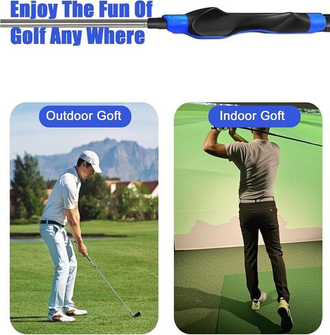 2 PCS Golf Grip Trainer, Lightweight Golf Training Aid, Right Hand Golf Swing Trainer Club to Help Train Correct Hand Position in Saudi Arabia
