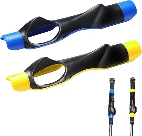 2 PCS Golf Grip Trainer, Lightweight Golf Training Aid, Right Hand Golf Swing Trainer Club to Help Train Correct Hand Position in Saudi Arabia