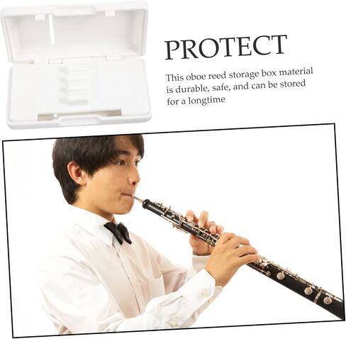 Oboe Case Slot Storage Box Compact Double Holder to Prevent Moisture and Damage for Musicians The Go in Saudi Arabia