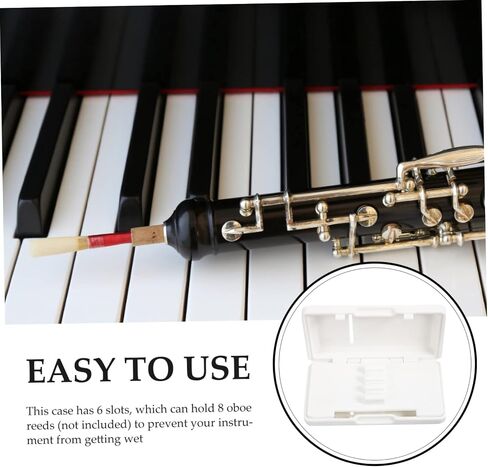 Oboe Case Slot Storage Box Compact Double Holder to Prevent Moisture and Damage for Musicians The Go in Saudi Arabia