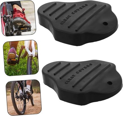 BESPORTBLE 2pcs Bike Pedal Toe Lock Self-Locking Cleat Covers Bicycle Lock Road Bike Accessories in Saudi Arabia