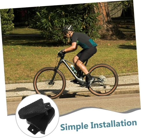 2 Pairs Cycling Cleats Shoe Covers for Road and Mountain Bike Pedals Waterproof Bike Accessories Self-Locking Design Compatible and Cycling Shoes in Saudi Arabia