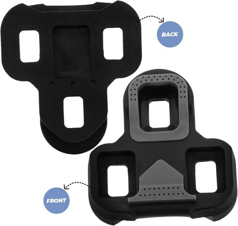 POPETPOP Self-Locking Bike Cleat Covers Anti-Slip Replacement Cleat Set for Road Cycling Shoes Lightweight Pedal Protection Accessories Compatible Most Bike in Saudi Arabia