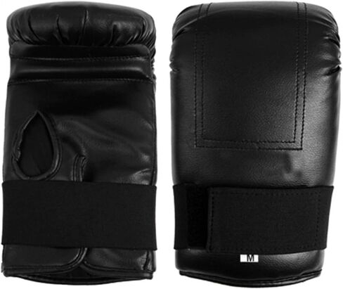 قفازات باج ميتس للملاكمة MMA Muay Thai Training باللون الأسود بالكامل in Kuwait