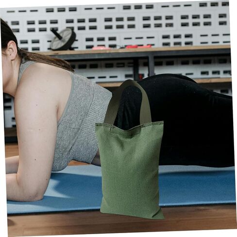 2kg Sandbag with Handle for Training and Exercise Weighted Empty Bag for Yoga and Workouts Canvas Design for Flexible Weight and Easy Carrying in Saudi Arabia
