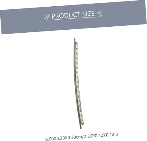 24pcs Cupronickel Guitar Fret Wire Electric Guitar Fretboard Replacement Accessories Easy to Install for Guitarists and Beginners in Saudi Arabia