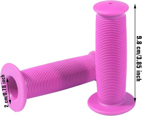Bike Handlebar Grips Cover New Non-Slip Soft Rubber Short Bicycle Grips Cover Fit for Kid's Bicycles Scooter Replacement Grips in Saudi Arabia