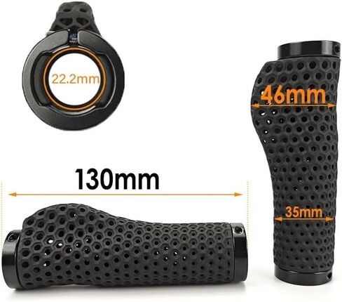 Ergonomic Bicycle Grips with Shock Absorption 3D Printed for Comfort During Long Rides in Saudi Arabia