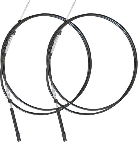 2 قطعة 10FT GEN II كابل التحكم عن بعد الخانق متوافق مع مارينر/ميركوري/ميركروزر، كابل خانق القارب استبدال CC17910 in Kuwait