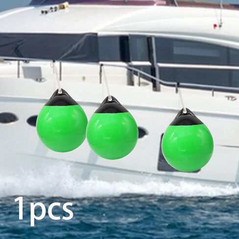 Round Boat Fender Buoy Ball PVC Lightweight Multipurpose with Eyelet for Yachts Marinas 11.8x13.8inch Anchor Float Buoy in Saudi Arabia