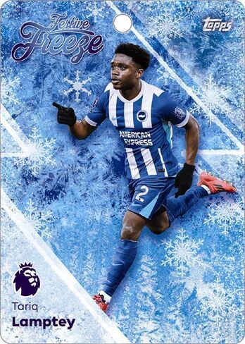 Topps Premier League 2026 - Debut Edition - Advent Calendar (96 Festive Parallel cards plus 24 Festive Freeze cards) in Kuwait