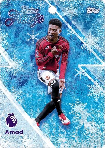 Topps Premier League 2026 - Debut Edition - Advent Calendar (96 Festive Parallel cards plus 24 Festive Freeze cards) in Kuwait