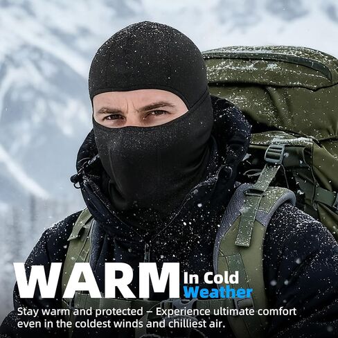 Balaclava Ski Mask for Winter Thermal Windproof Warm Face Mask for Cold Weather Outdoor Sports in Saudi Arabia