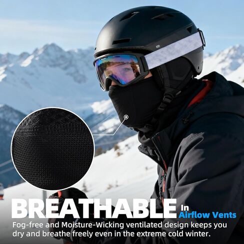 Balaclava Ski Mask for Winter Thermal Windproof Warm Face Mask for Cold Weather Outdoor Sports in Saudi Arabia
