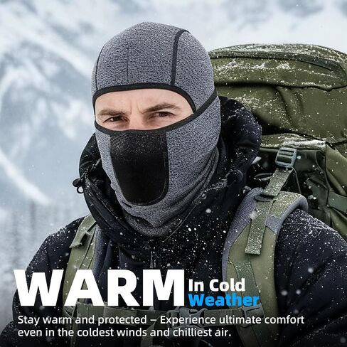 Balaclava Ski Mask for Winter Thermal Windproof Warm Face Mask for Cold Weather Outdoor Sports in Kuwait