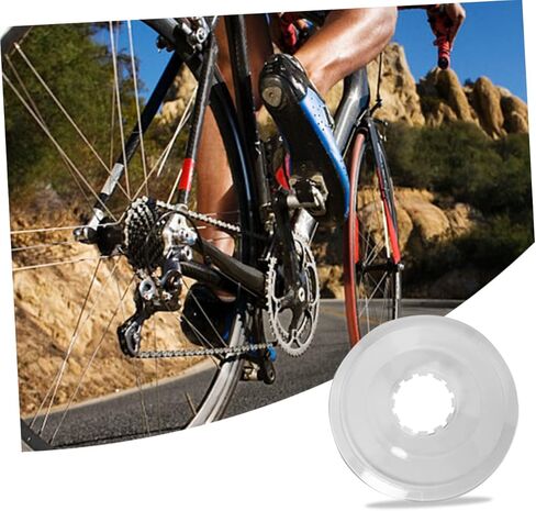 VANZACK Bike Flywheel Protector 2Pcs Set Sturdy Plastic Rear Hub Guard for Mountain Bikes Effective Spokes Protection for Cycling Enthusiasts in Saudi Arabia
