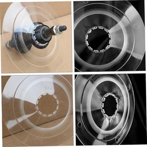 VANZACK Bike Flywheel Protector 2Pcs Set Sturdy Plastic Rear Hub Guard for Mountain Bikes Effective Spokes Protection for Cycling Enthusiasts in Saudi Arabia