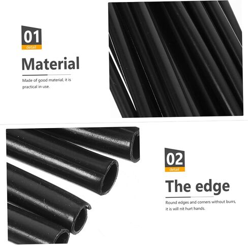 75Pcs Dirt Bike Covers Lightweight Durable Protector Kit for Motorcycle Motocross Wheel Rims Easy Installation Black in Saudi Arabia