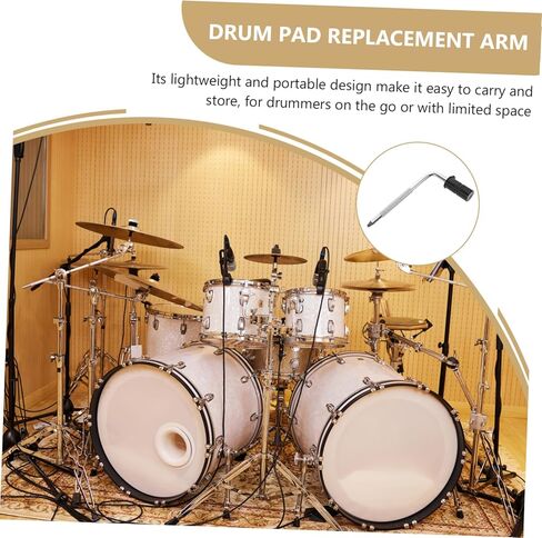 BESPORTBLE Portable Drum Pad Holder Electronic Drum Mount Bracket for Multiple Brands in Kuwait