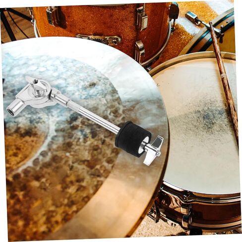 Housoutil Cymbal Stacker Holder Connection Rod with Felt Pad Durable and Design for Drum Kits Stable Cymbal Attachment for Enhanced Performance in Saudi Arabia