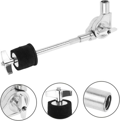 مرفق مكدس الصنج لقضيب توصيل أدوات الإيقاع مع وسادات لباد، تصميم متين لسهولة التركيب متوافق مع مجموعات الطبول in Kuwait