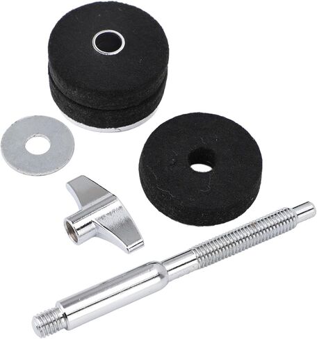 Drfeify Cymbal Stacker Stand for Drum Set, Aluminum Alloy Construction, Black in Saudi Arabia