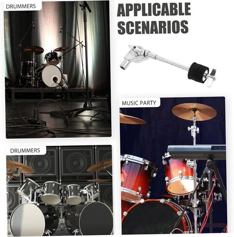 موصل مرفق مكدس الصنج من DOITOOL لأدوات الإيقاع، قاعدة لباد متينة لسهولة التخزين والتركيب، حامل صنج موثوق به للطبل in Kuwait