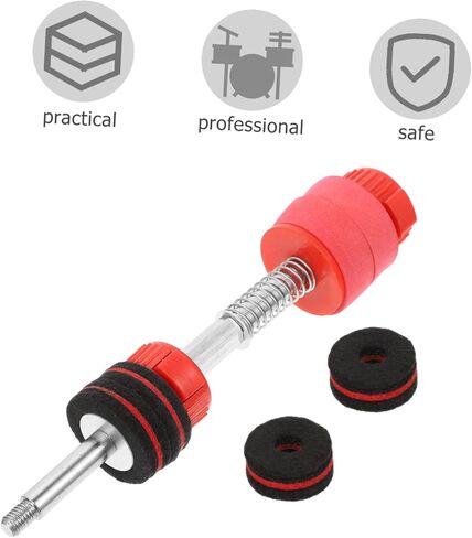 1Set Cymbal Stacker with Quick Release Nut Double Braced Drum Parts for Multi Cymbal Setup Easy Install Remove Accessories for Drummers Durable Reliable Replacement Nuts in Saudi Arabia