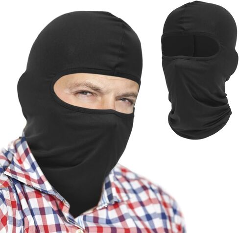3 Pieces Balaclava of Men - Breathable Elastic Fit & Perfect for Outdoor Activities in Saudi Arabia