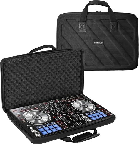 حقيبة وحدة تحكم DJ متوافقة مع وحدة تحكم DJ Pioneer DDJ-FLX4/DDJ-400/DDJ-SB2/DDJ-200/DDJ-SB3/DDJ-RB حقيبة تخزين صلبة قابلة للحمل in Kuwait