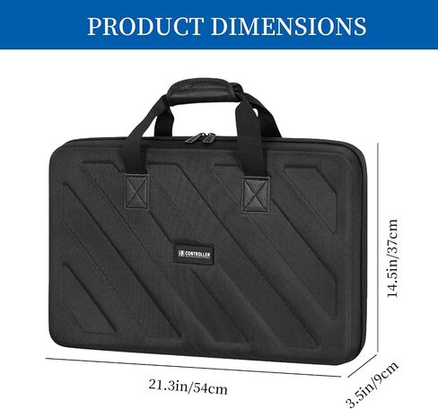 حقيبة وحدة تحكم DJ متوافقة مع وحدة تحكم DJ Pioneer DDJ-FLX4/DDJ-400/DDJ-SB2/DDJ-200/DDJ-SB3/DDJ-RB حقيبة تخزين صلبة قابلة للحمل in Kuwait