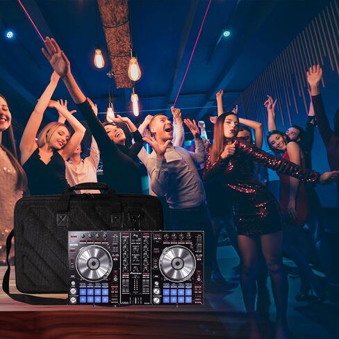 حقيبة وحدة تحكم DJ متوافقة مع وحدة تحكم DJ Pioneer DDJ-FLX4/DDJ-400/DDJ-SB2/DDJ-200/DDJ-SB3/DDJ-RB حقيبة تخزين صلبة قابلة للحمل in Kuwait