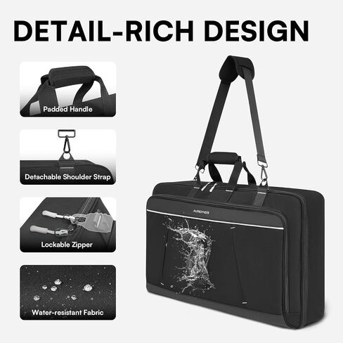 DJ Controller Bag for DDJ FLX10/DDJ REV5/DDJ GRV6/Numark NS4FX/DDJ FLX6/DDJ 1000/DDJ 800, Padded DJ Backpack with Multi-pocket for 17 Inch Laptop, DJ Carrying Mixer Case for DJ Equipment, Grey in Saudi Arabia