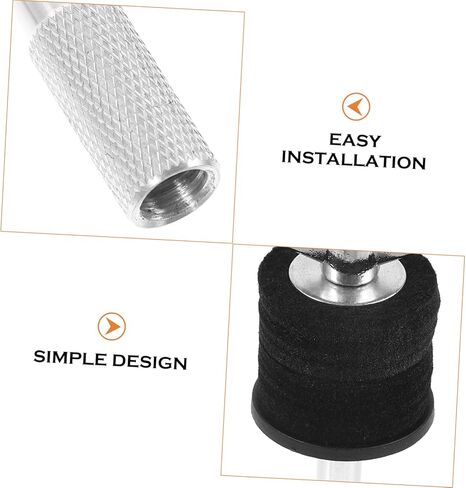 Cymbal Stacker Holder Boom Arm Attachment for Drum Kits Durable and Felt Design Compatible with Various Cymbals Easy Installation and Elegant Look in Saudi Arabia