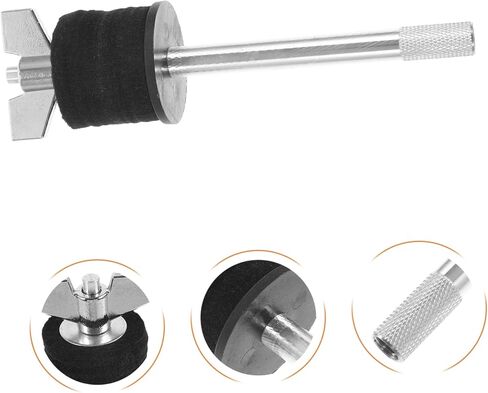 Yardwe Cymbal Stacker Holder Attachment Durable Felt Design Versatile Cymbal Boom Arm for Drum Kits Easy Installation Stable Shock Absorption Compatible with Various Drum in Saudi Arabia