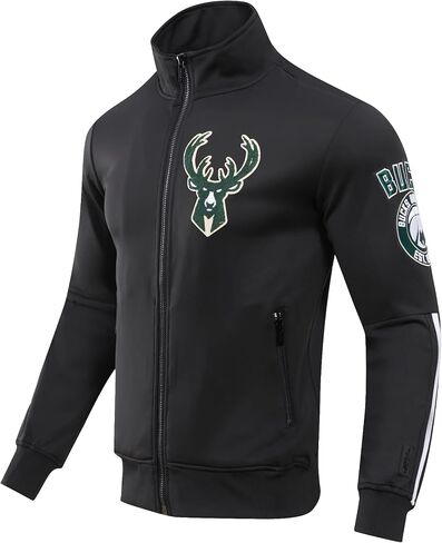 PRO STANDARD Mens NBA Classic Track Double Knit Track Jacket in Saudi Arabia