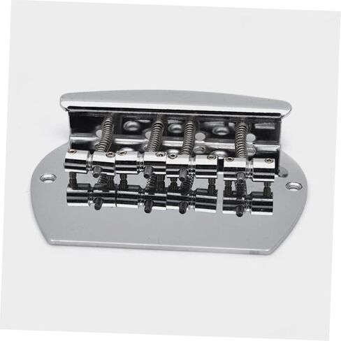 Tailpiece Bridge for Guitar Metal String Bass Tailpiece Replacement Durable Semicircle Design for Electric Bass Guitar Lightweight Accessory for Players and Bands in Saudi Arabia