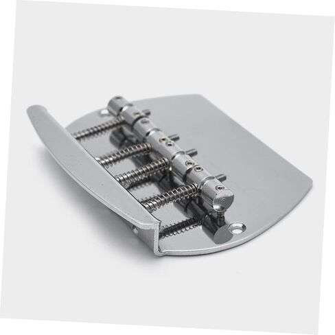 Tailpiece Bridge for Guitar Metal String Bass Tailpiece Replacement Durable Semicircle Design for Electric Bass Guitar Lightweight Accessory for Players and Bands in Saudi Arabia