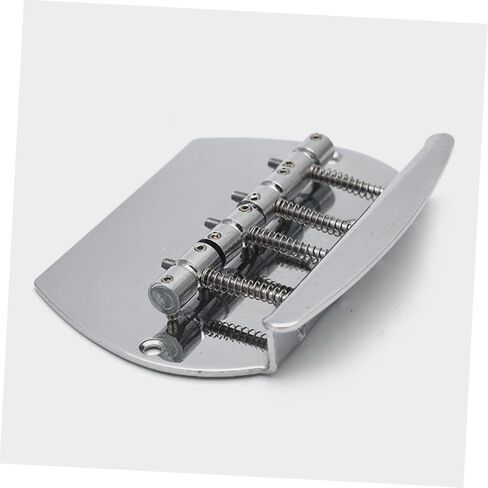 Tailpiece Bridge for Guitar Metal String Bass Tailpiece Replacement Durable Semicircle Design for Electric Bass Guitar Lightweight Accessory for Players and Bands in Saudi Arabia