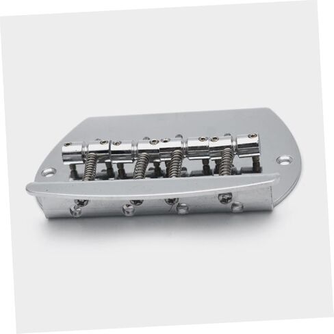 Tailpiece Bridge for Guitar Metal String Bass Tailpiece Replacement Durable Semicircle Design for Electric Bass Guitar Lightweight Accessory for Players and Bands in Saudi Arabia