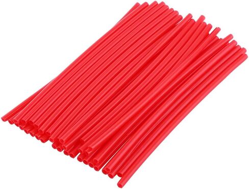 36 pcs Universal Wheel Rim Spoke Covers Wheel Spoke Protector Kit Motocross Rims Spoke Wraps Skins Cover Road Guard Wraps Coats(Red) Baffles/Guard Strips/Friction Strips in Saudi Arabia