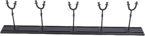 Drfeify Wall Mount Guitar Rack, with 5 Adjustable Hooks, Suitable for Acoustic Guitars, Electric Guitars, Bass Guitar in Saudi Arabia