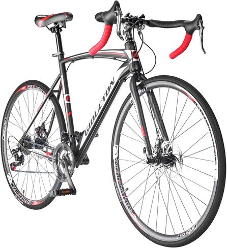 دراجة الطريق EUROBIKE OBK للرجال بإطار 54 سم و21 سرعة وعجلات 700C دراجة ركاب للرجال in Kuwait