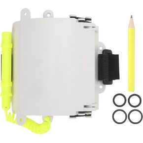 Diving Wrist Writing Slate Underwater Adjustable Write Slate with Pencil Dive Accessory Durable ABS Material Erasable Reusable for Scuba Diving Snorkeling in Saudi Arabia