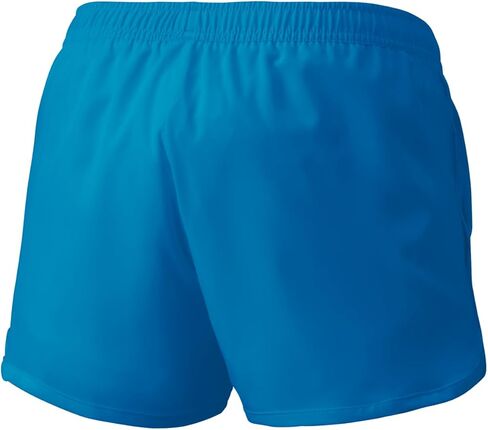 شورت رياضي نسائي من YONEX، أزرق سماوي عميق، أسود، مزيج من البوليستر، ملابس رياضية لتنس الريشة، موديل 25037 in Saudi Arabia